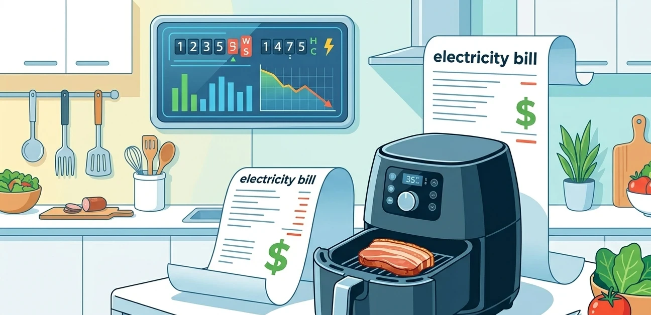 Consumo eléctrico freidora de aire cuánto gasta