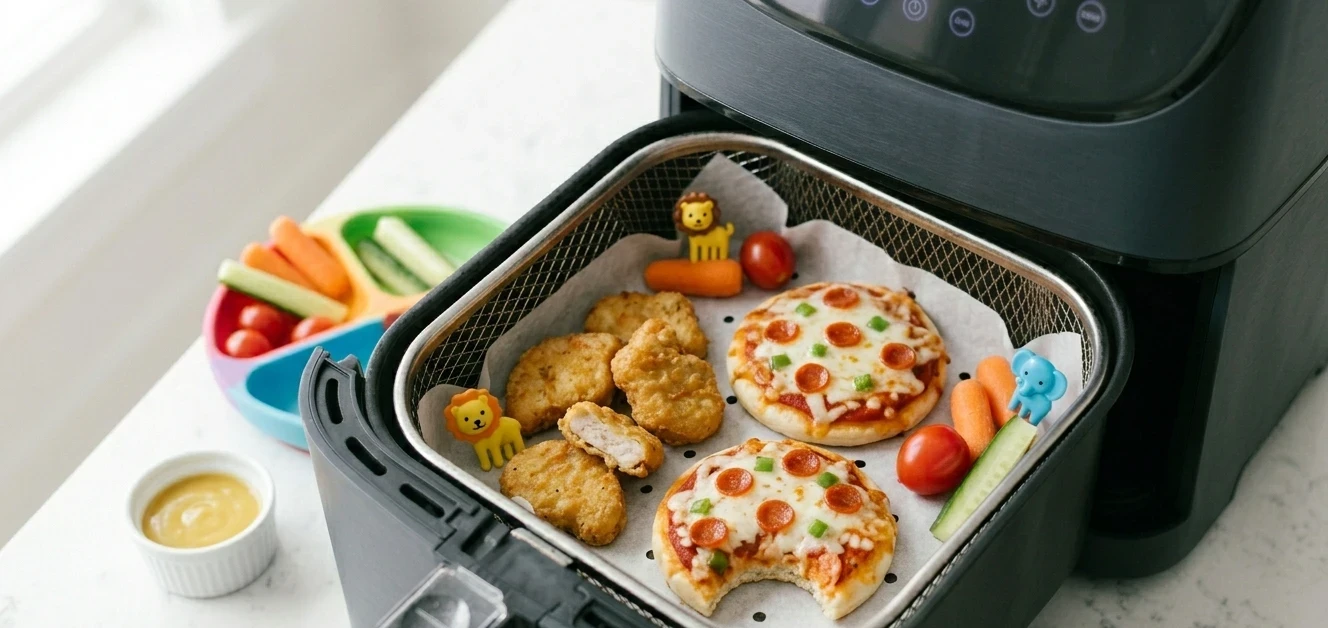 Recetas freidora para niños
