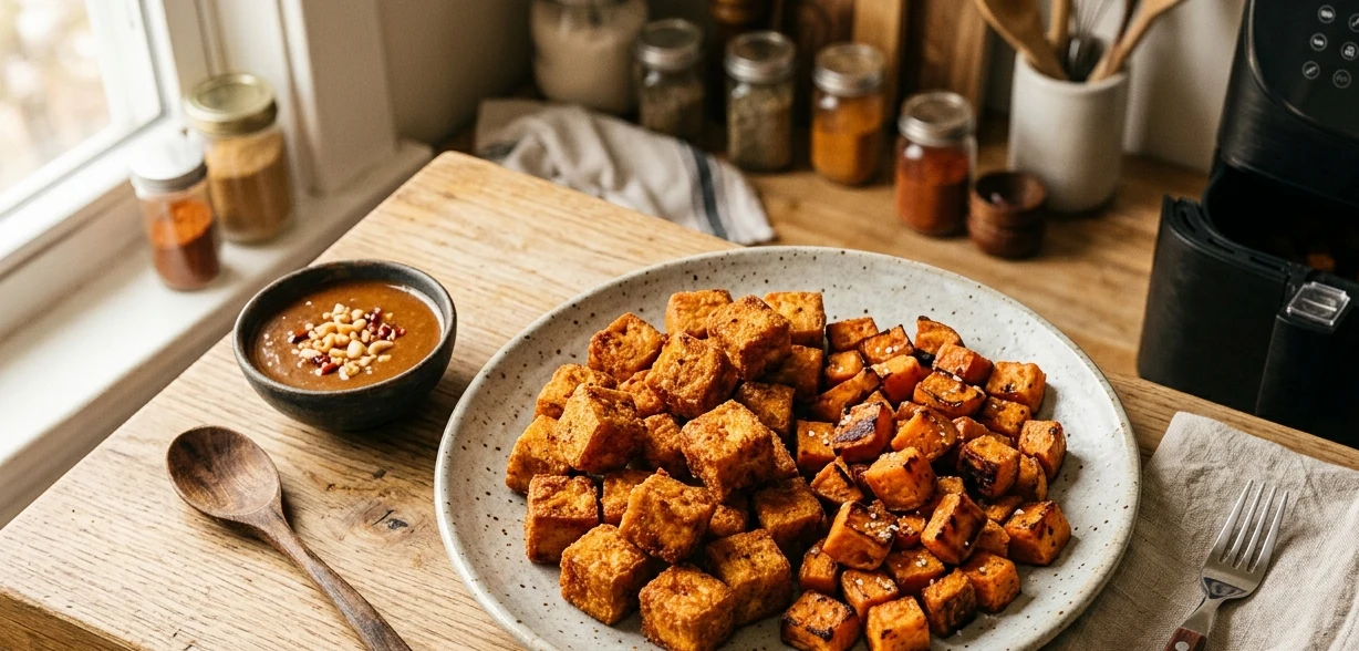 Recetas veganas y vegetarianas en freidora de aire